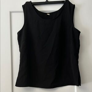Classic Black Sleeveless Top